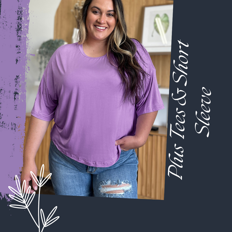 Plus Tees & Short Sleeve