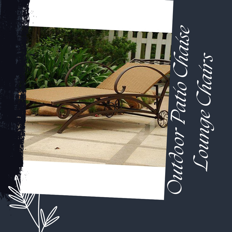 Outdoor Patio Chaise Lounge Chairs