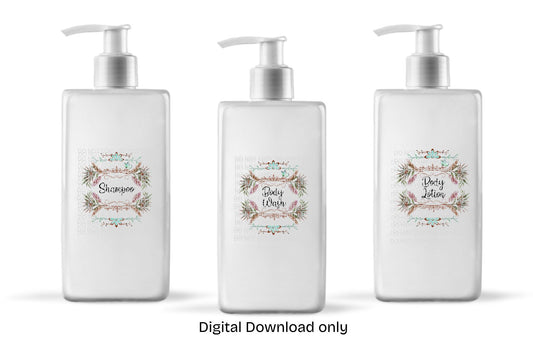 Bathroom Digital Files PNG SVG PDF JPG Format