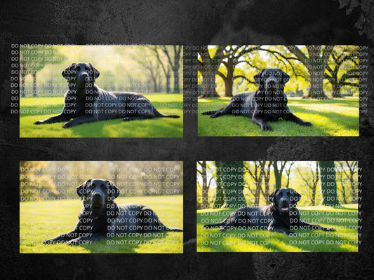Labrador Retriever Digital Art in PDF SVG PNG File Formats