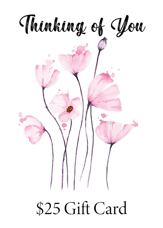 Thinking of You Gift Card in Pink