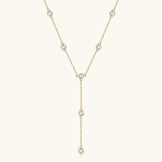 1.1 Carat Moissanite 925 Sterling Silver Necklace
