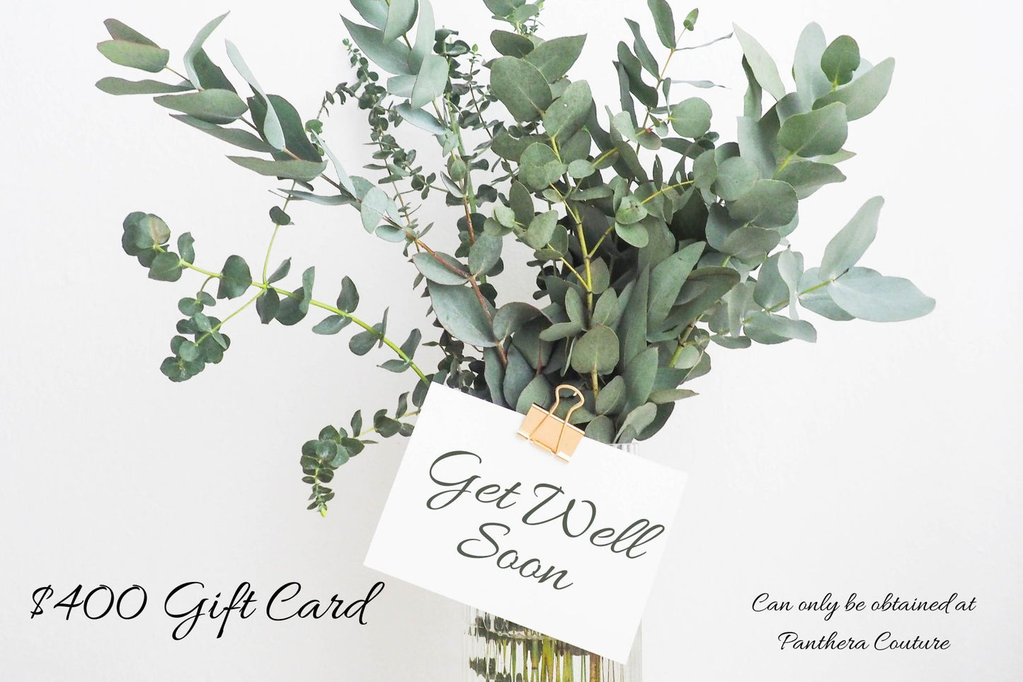 Get Well Gift Card