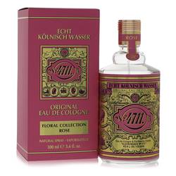 Men's 4711 Floral Collection Rose Eau De Cologne Spray (Unisex) By 4711