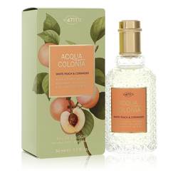 Women's 4711 Acqua Colonia White Peach & Coriander Eau De Cologne Spray (Unisex) By 4711