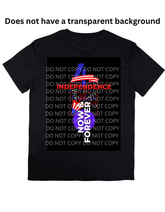 DIY Independence Day Black Background Files in PNG PDF SVG JPG