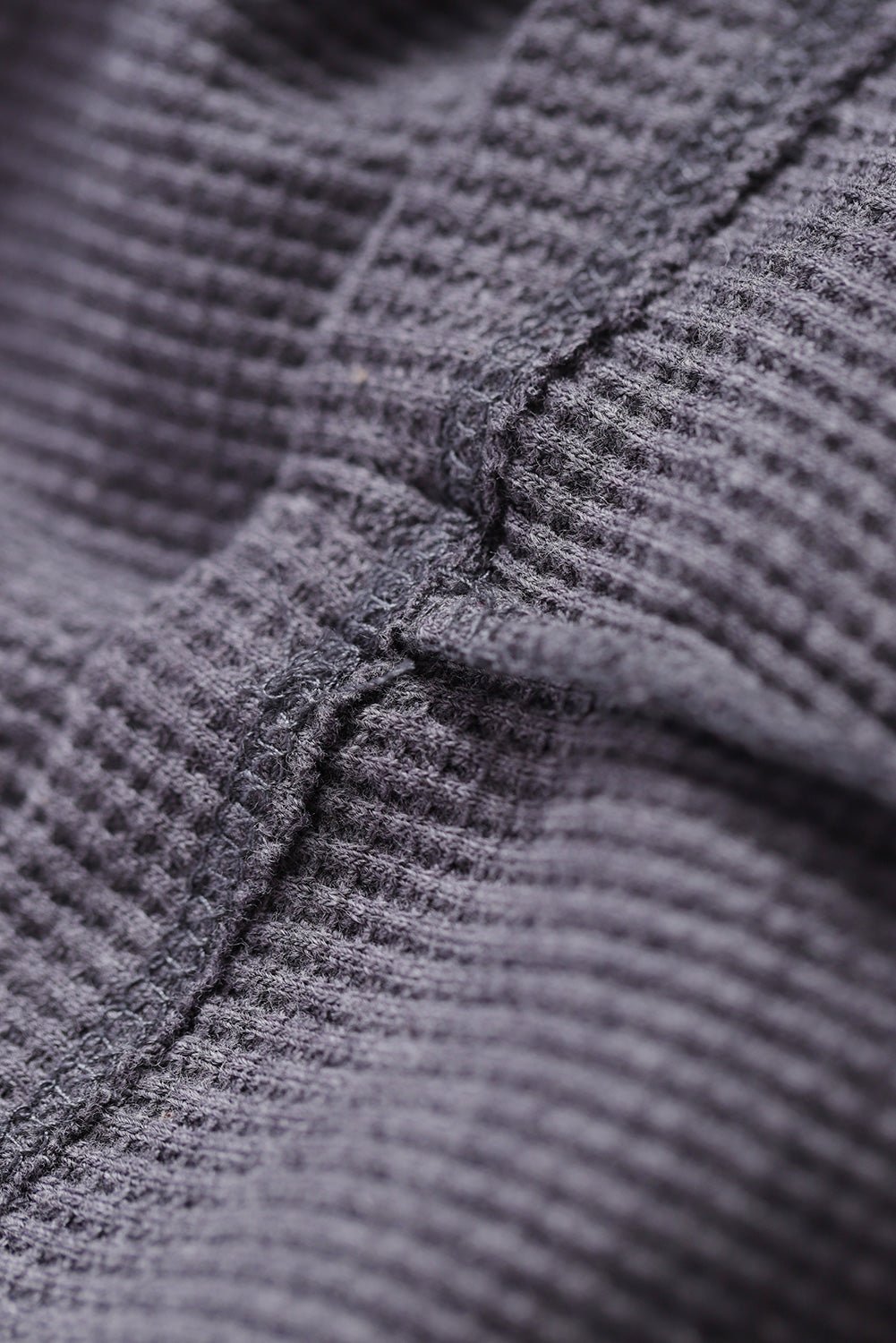 Avery Mixed Print Full Size Sleeve Crewneck Waffle Knit Top *