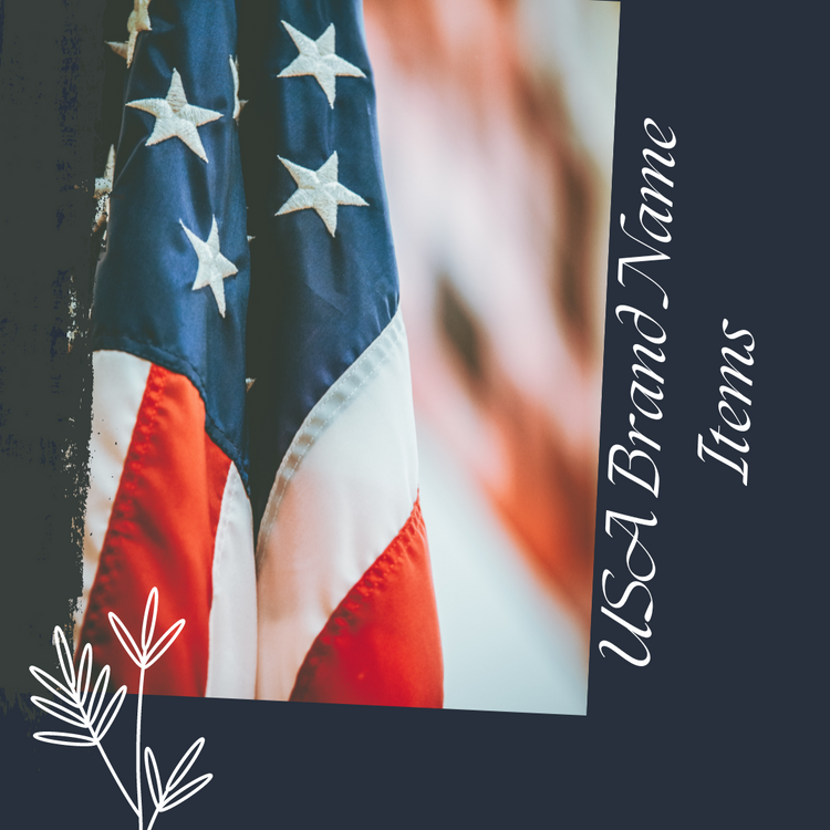 USA Brand Name Items