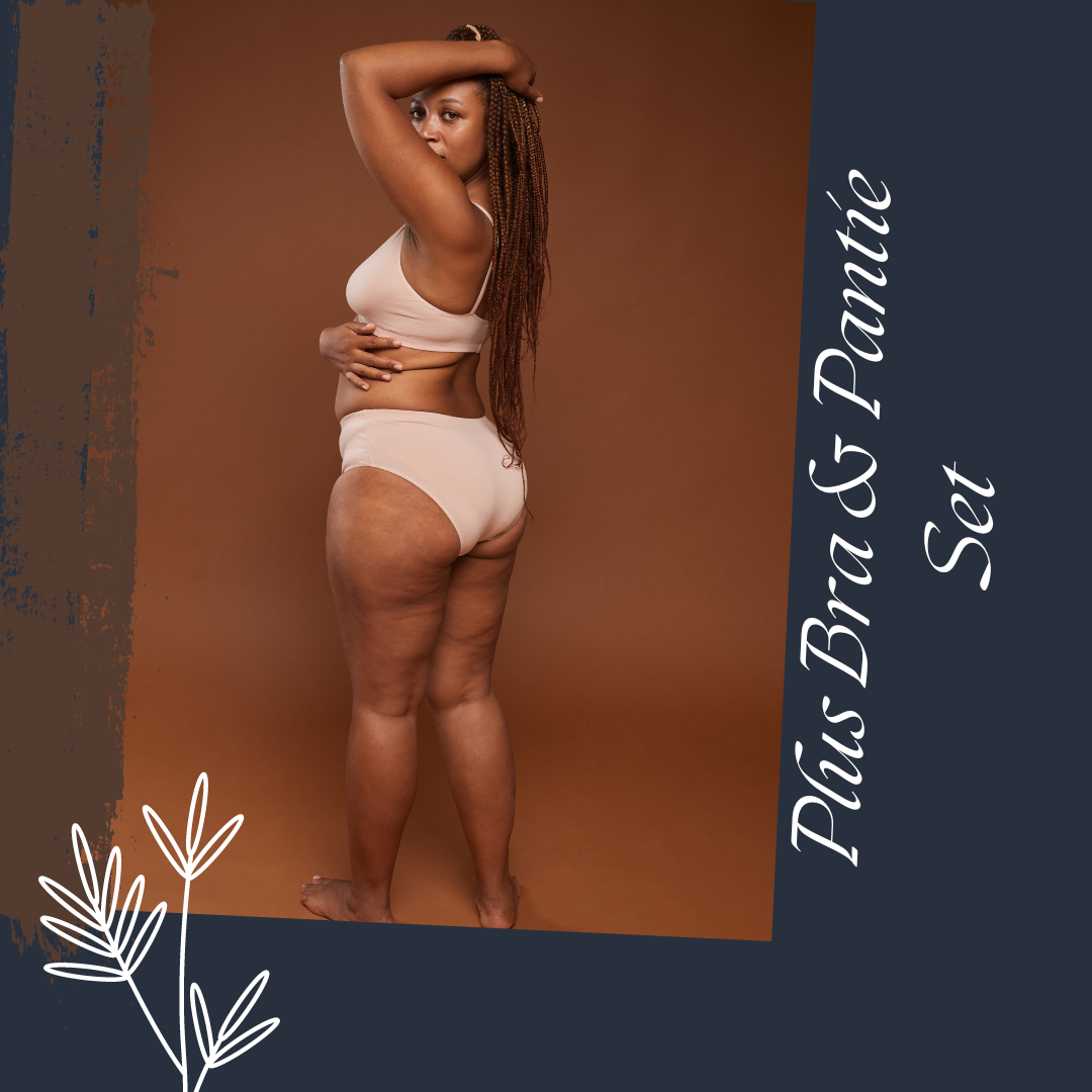 Plus Bra & Pantie Set