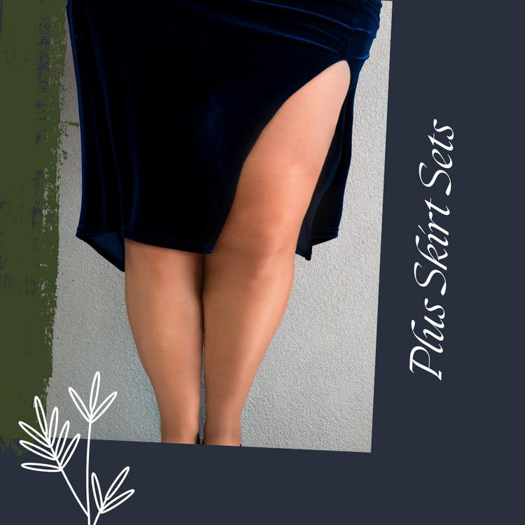 Plus Skirt Sets