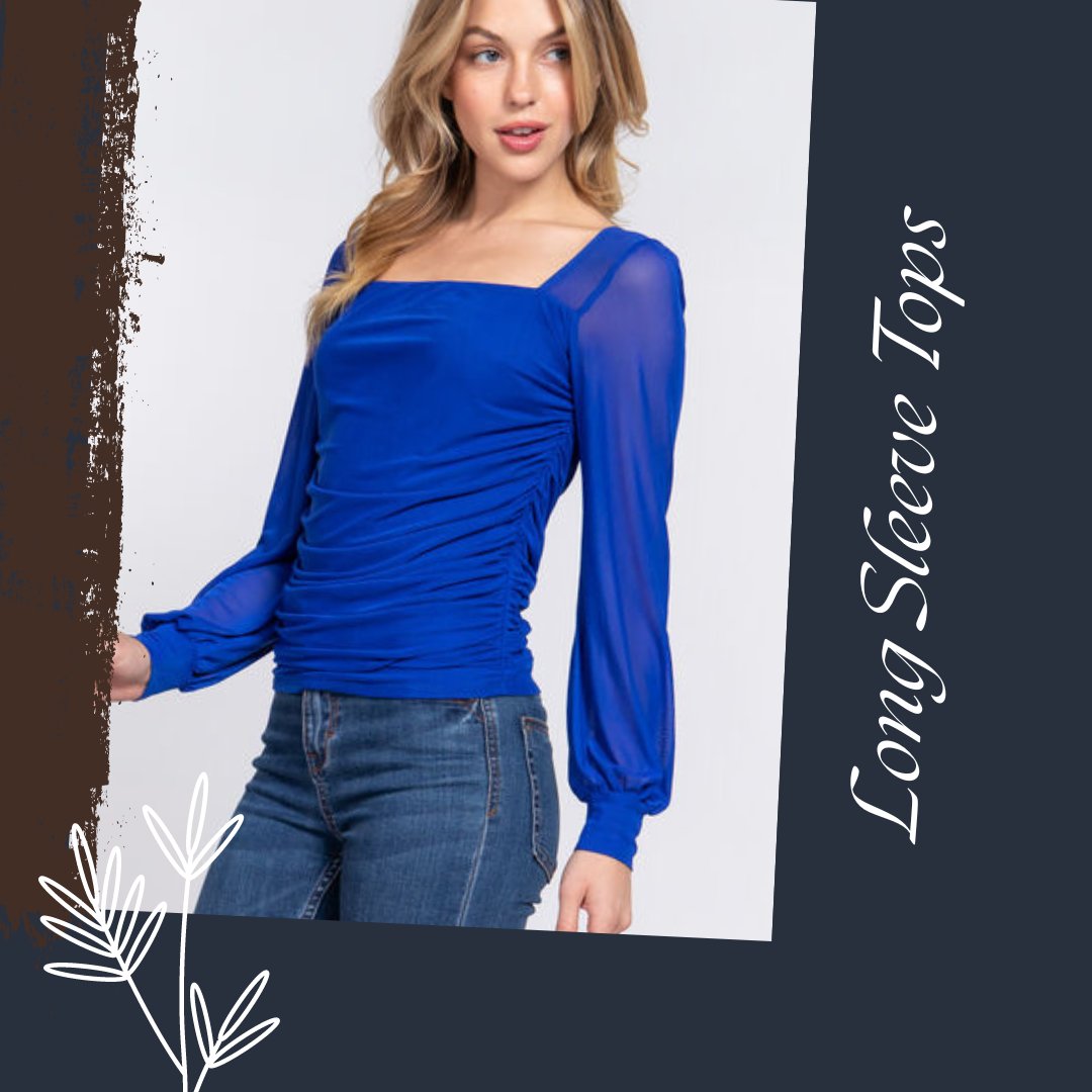 Women's Long Sleeved Tops