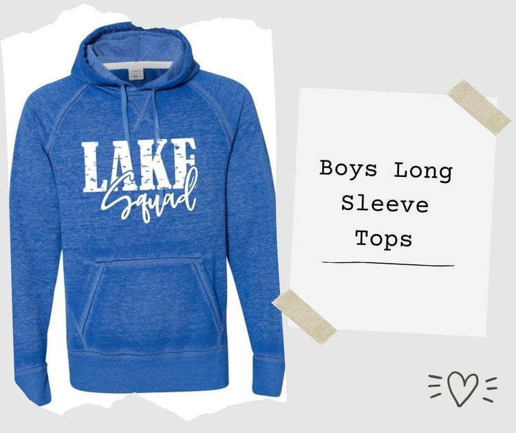 Boys Long Sleeve Tops