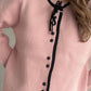 Button Down Long Sleeve Cardigan