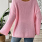 Round Neck Long Sleeve Sweater