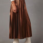 Pleated Midi Skirt