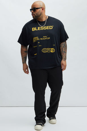 Highly Blessed Short Sleeve Tee - Black