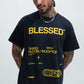 Highly Blessed Short Sleeve Tee - Black