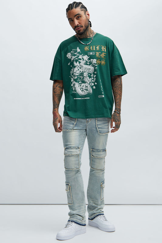 Ruthless Oversize Short Sleeve Tee - Hunter