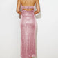 Sequin Cutout Tube Dress