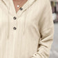 Drawstring Dropped Shoulder Long Sleeve Hoodie