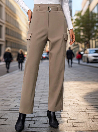 Beautiful Bea High Waist Straight Pants