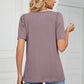 Square Neck Puff Sleeve T-Shirt