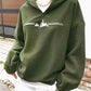 Mountain Quarter Zip Long Sleeve Hoodie