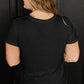Full Size Round Neck Short Sleeve T-Shirt