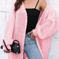 Open Front Long Sleeve Cardigan