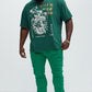 Ruthless Oversize Short Sleeve Tee - Hunter