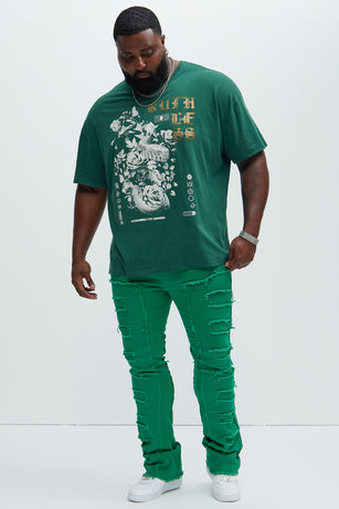 Ruthless Oversize Short Sleeve Tee - Hunter