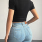 Savannah Square Neck Short Sleeve T-Shirt
