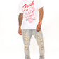 Stay Positive Skinny Jean - Light Blue Wash
