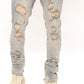 Stay Positive Skinny Jean - Light Blue Wash