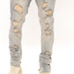 Stay Positive Skinny Jean - Light Blue Wash