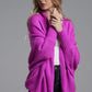 Open Front Batwing Sleeve Cardigan