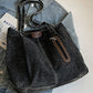 Medium Denim Tote Bag