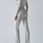 Devine Round Neck Long Sleeve Top and Drawstring Pants Set
