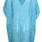 Cutout V-Neck Cover-Up with Tassel
