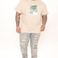 Stay Positive Skinny Jean - Light Blue Wash
