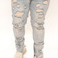 Stay Positive Skinny Jean - Light Blue Wash