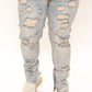 Stay Positive Skinny Jean - Light Blue Wash