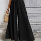 Tied High Waist Wide Leg Pants