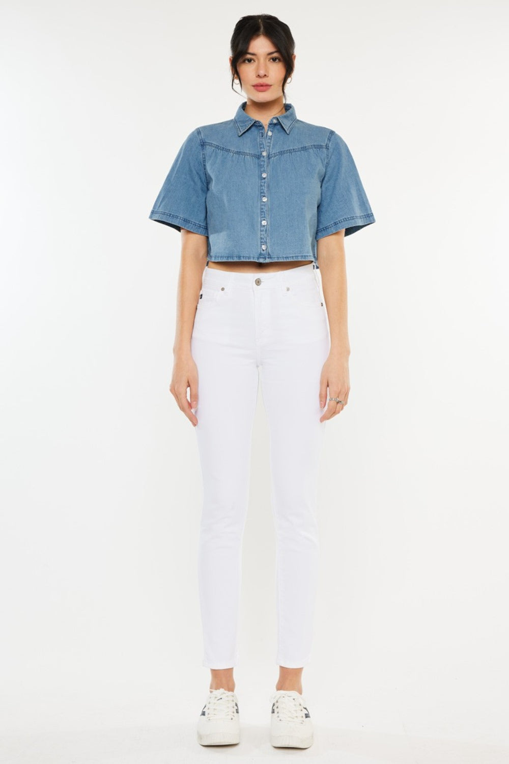 Kancan High Rise Ankle Skinny Jeans *