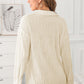 Textured Collared Neck Long Sleeve Shirt