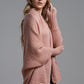 Open Front Batwing Sleeve Cardigan