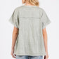Mittoshop PEACE Round Neck Short Sleeve T-Shirt