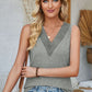 Lace Detail V-Neck Tank