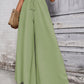 Tied High Waist Wide Leg Pants