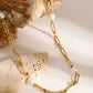 Stainless Steel Pearl Chain Necklace